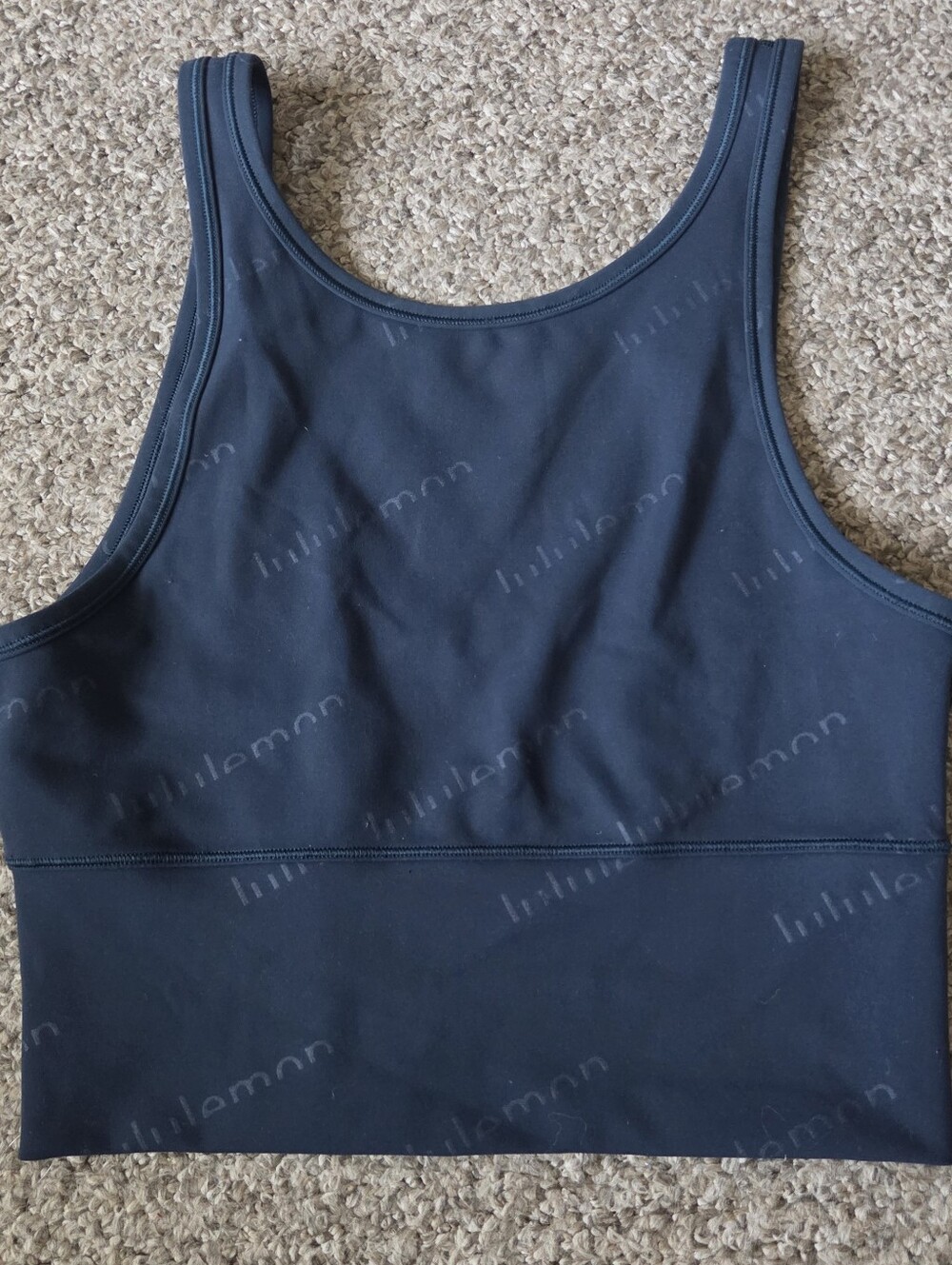 Lululemon Power Pivot Tank Everlux *Emboss Special Edition Submarine